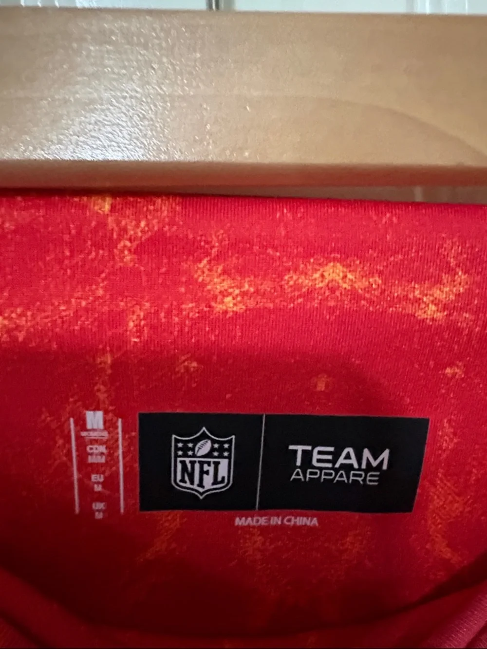 NWT Kansas City Chiefs Red Athletic Leggings - Picture 7 of 11